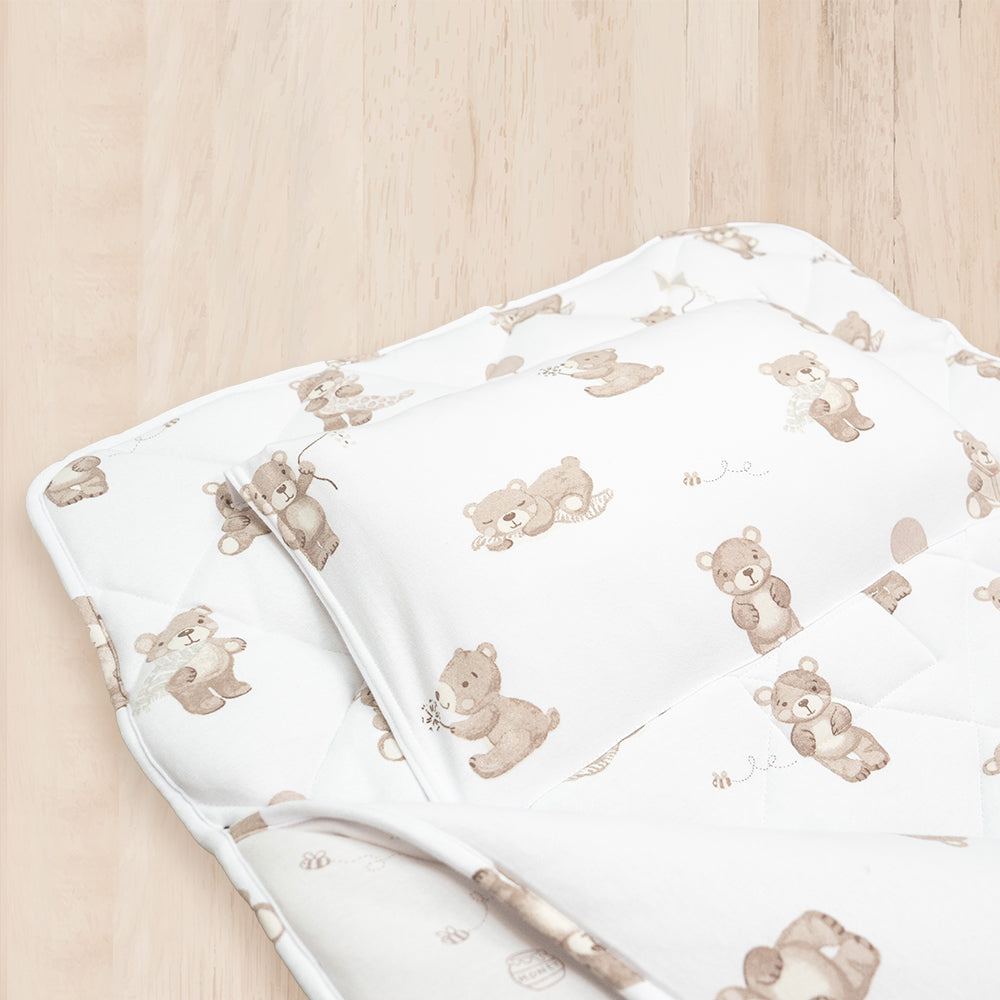 Deluxe Nap Mat - Cuddly Bear