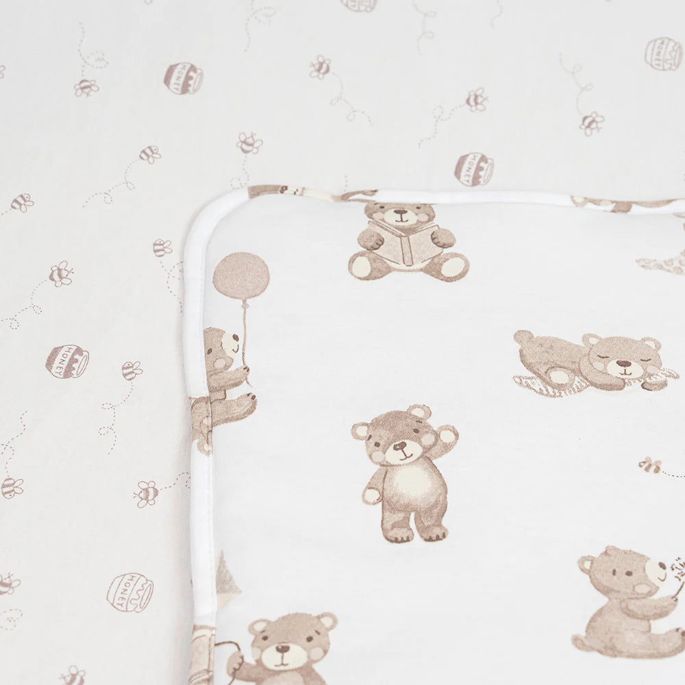 Deluxe Nap Mat - Cuddly Bear