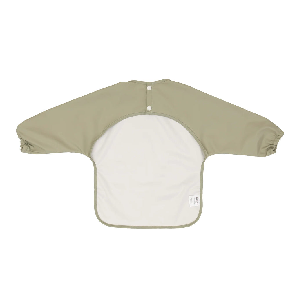 Recycled Long Sleeve Bib Light Sage