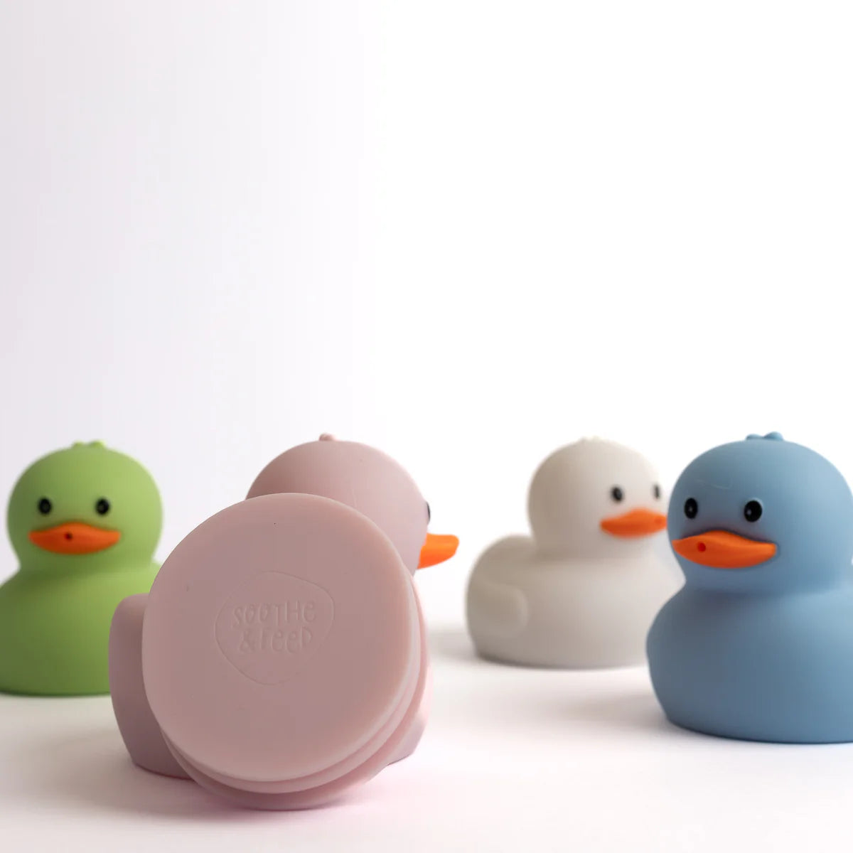 Bath Toy Set of 4 | Ducks - by Soothe & Feed
