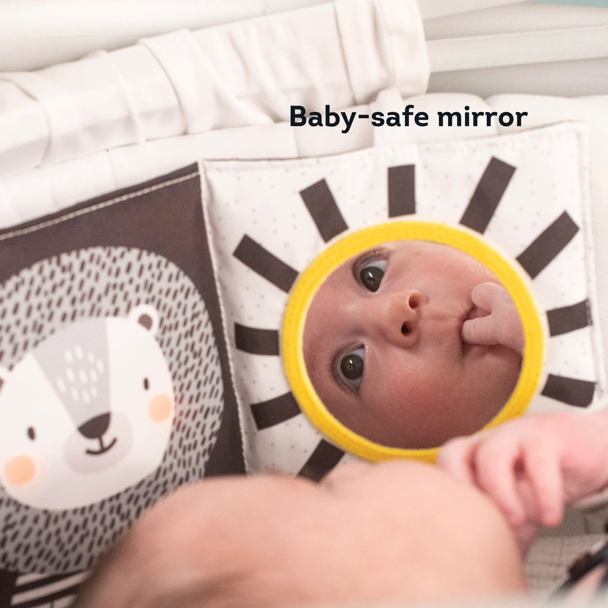 Savannah Black & White Tummy Book | Taf Toys premium baby gift - Baba-lando