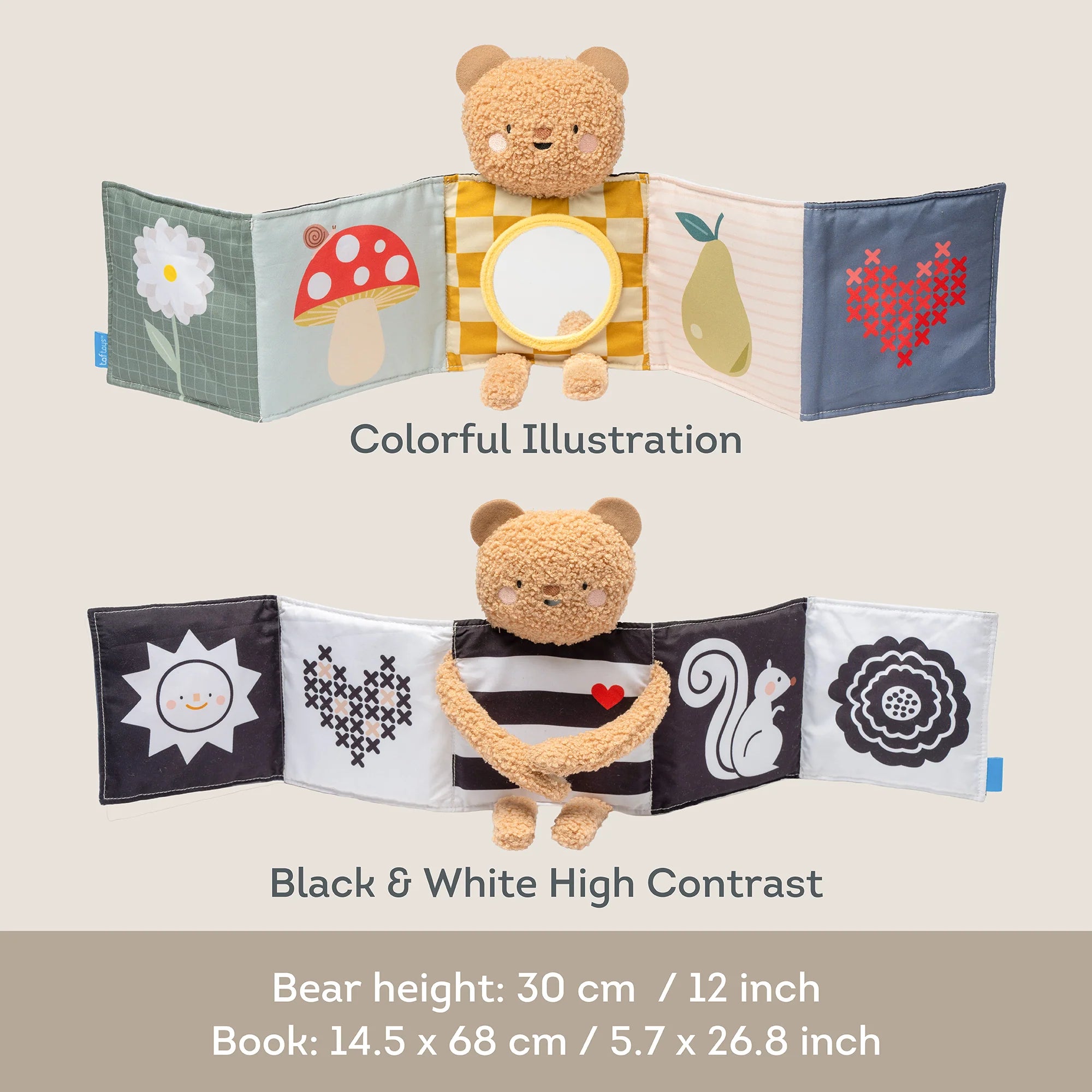Snuggle Bear Book | Taf Toys premium baby gift - Baba-lando