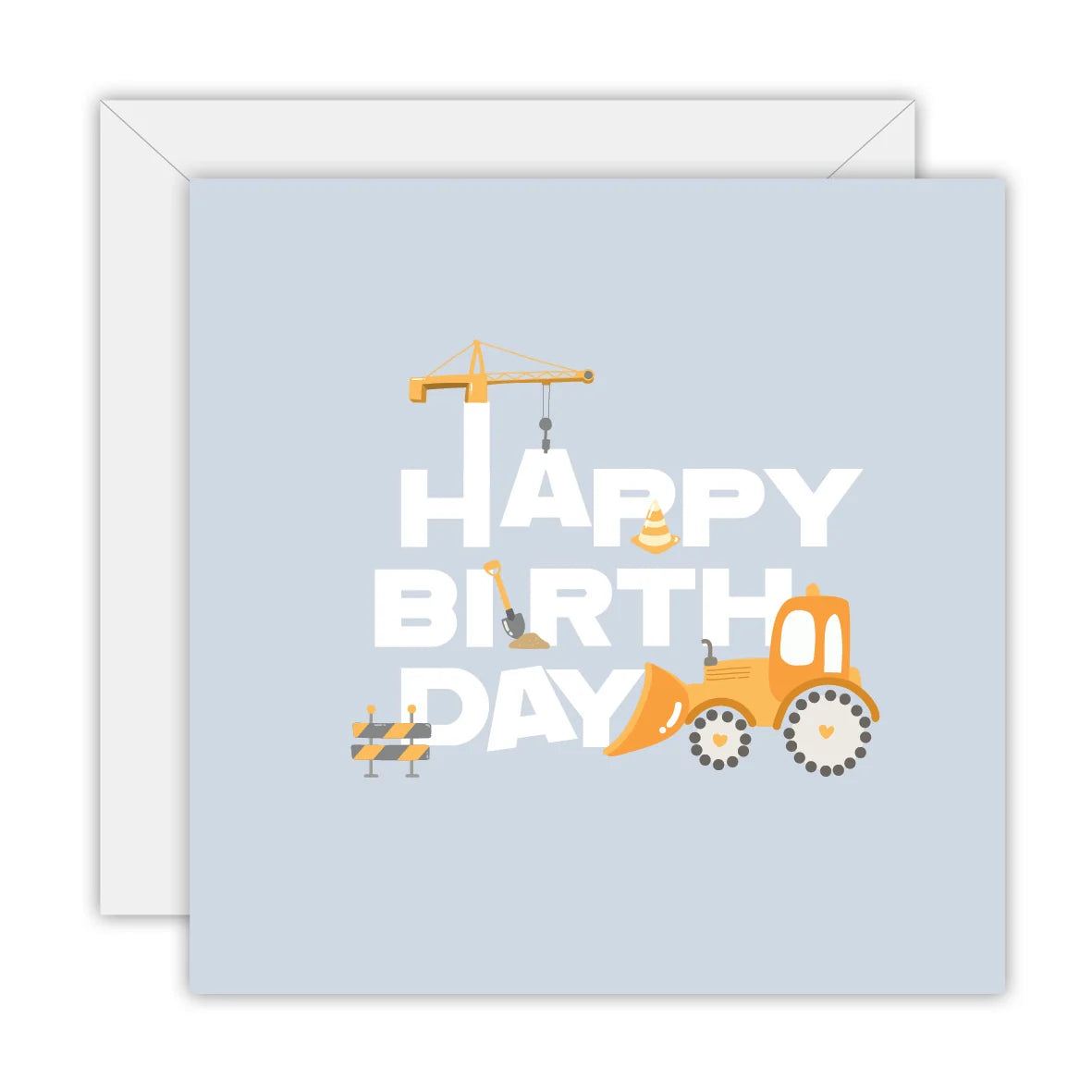 Happy Birthday Construction | Greetings Card