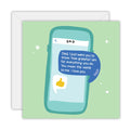 Dad Texts | Greetings Card