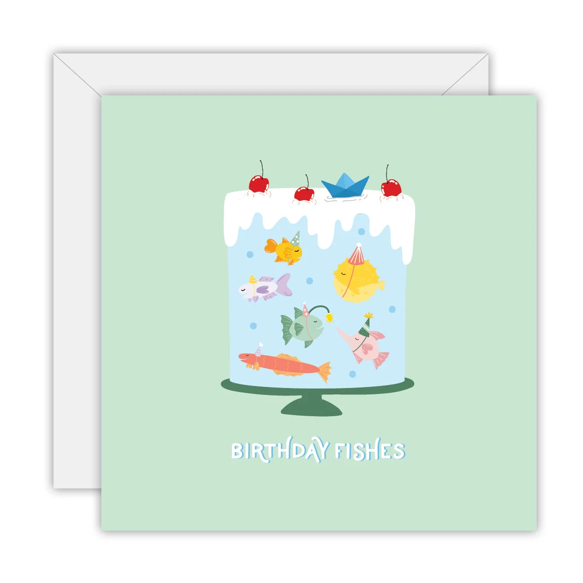 Birthday Fishes | Greetings Card