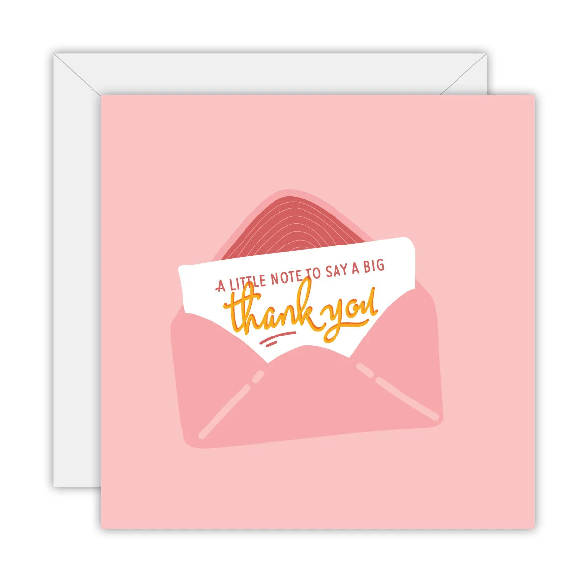 A Little Note to Say a Big Thank You | Greetings Card