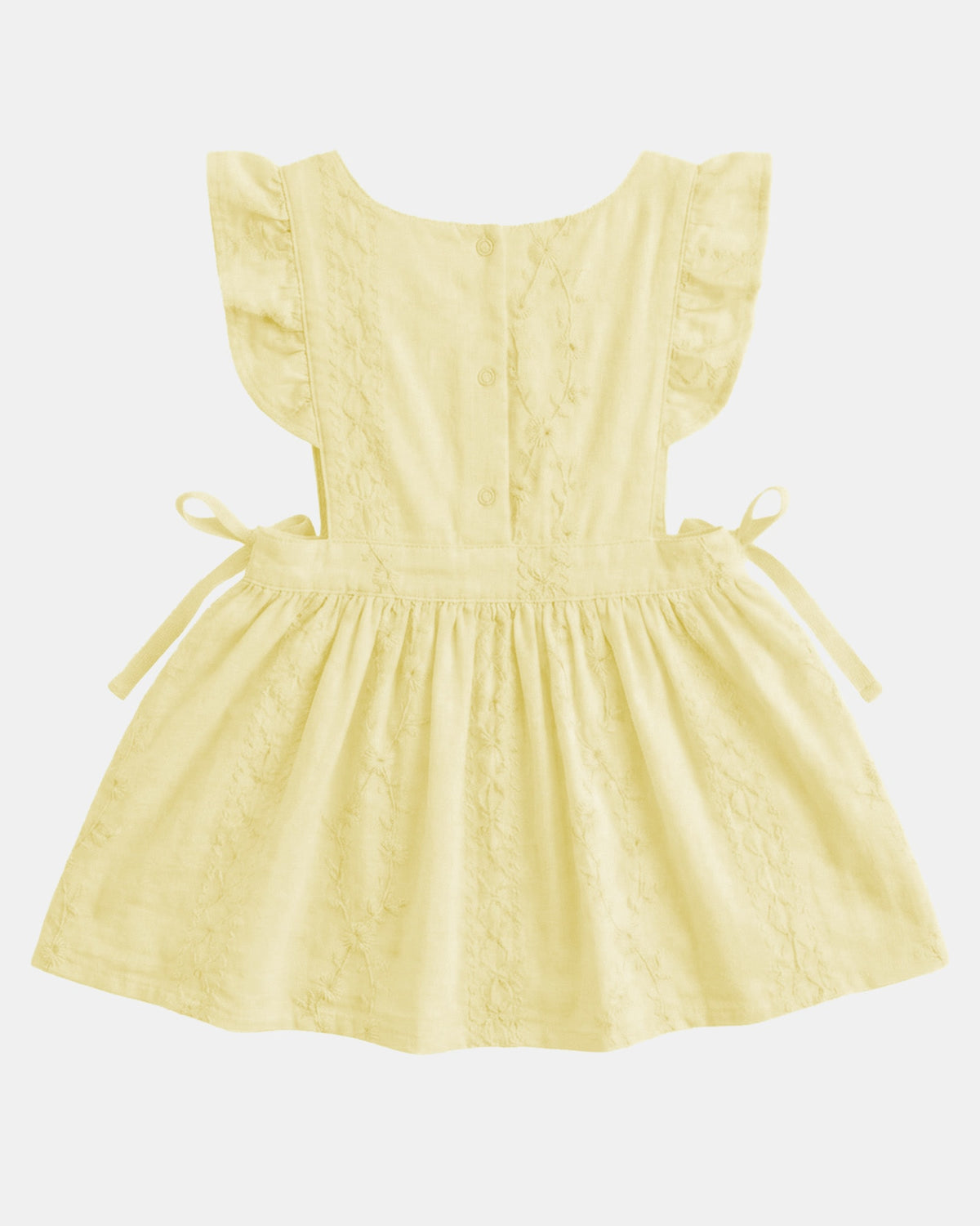 Baby Pinafore Florence | Lemon