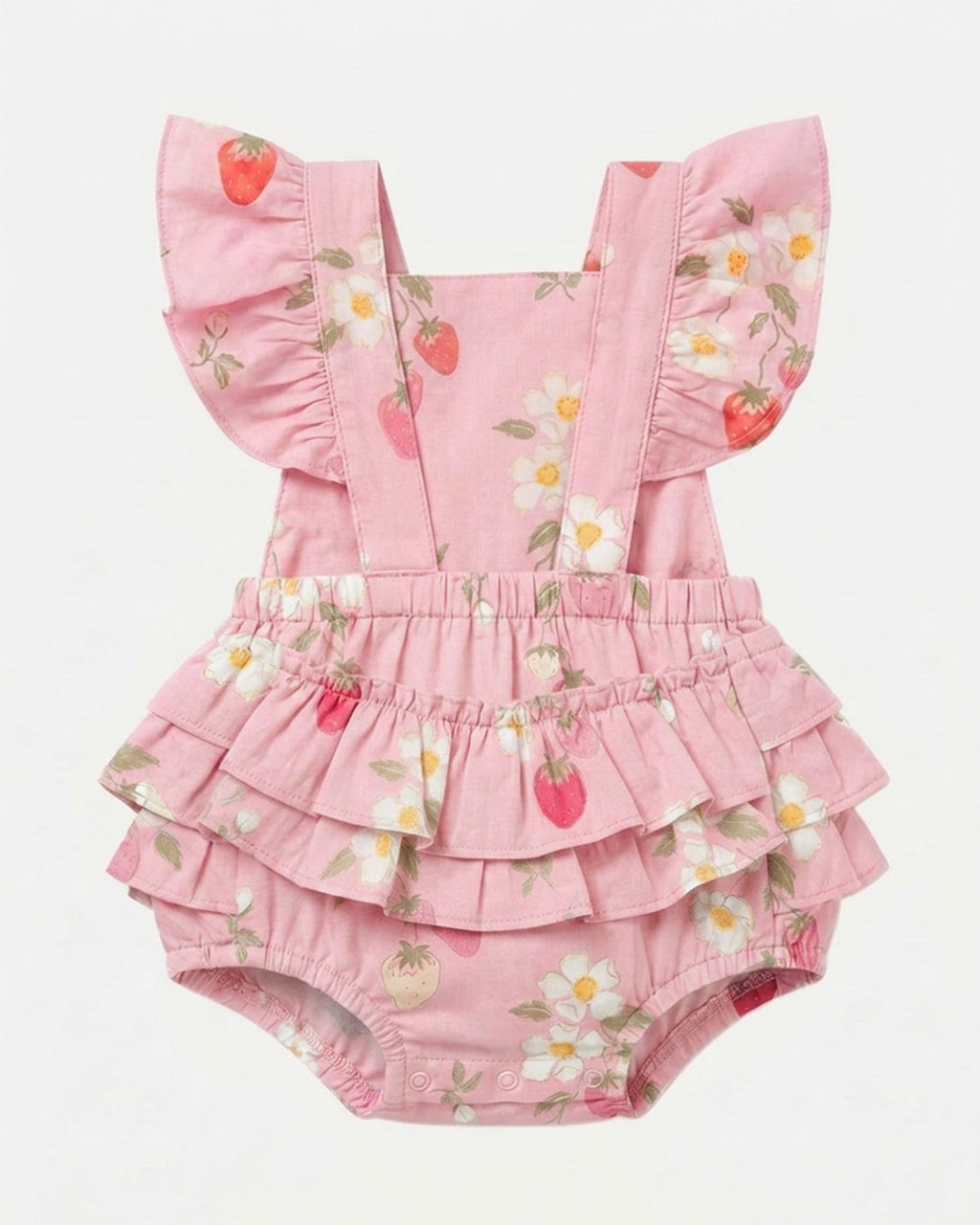 Baby Romper Strawberry Fields | Blossom