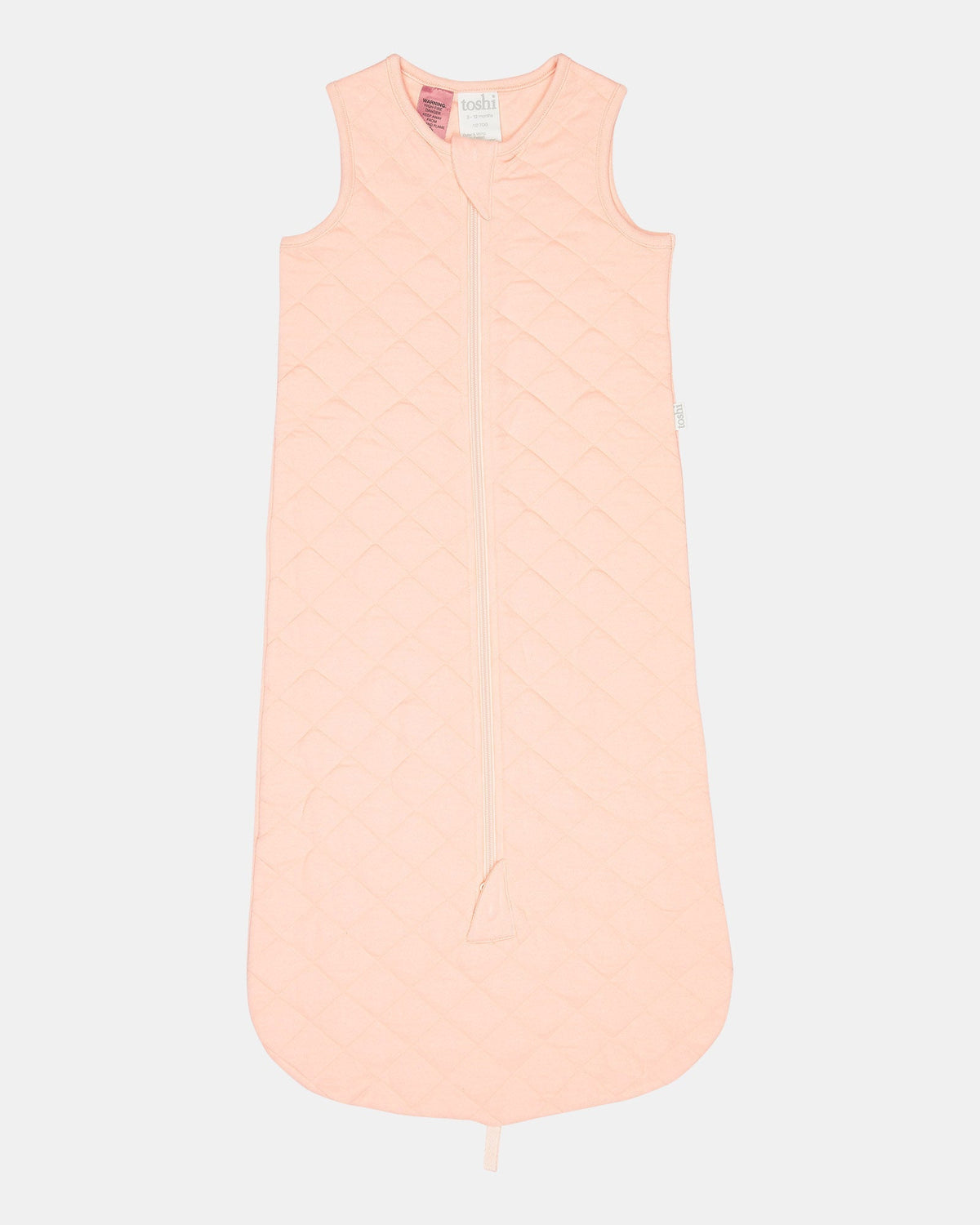 Baby Sleep Bag Sleeveless 1 TOG Dreamtime Organic Blush