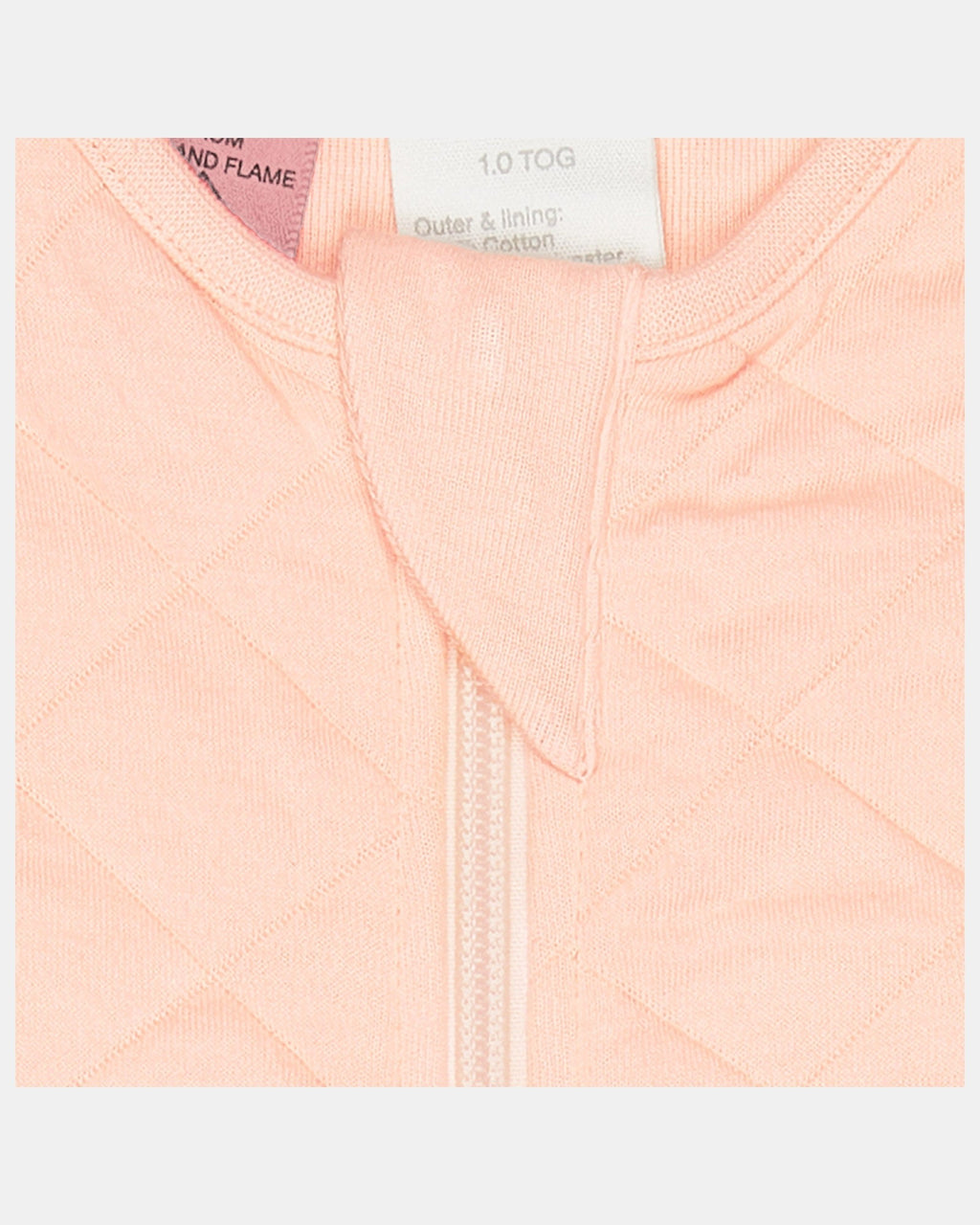 Baby Sleep Bag Sleeveless 1 TOG Dreamtime Organic | Blush