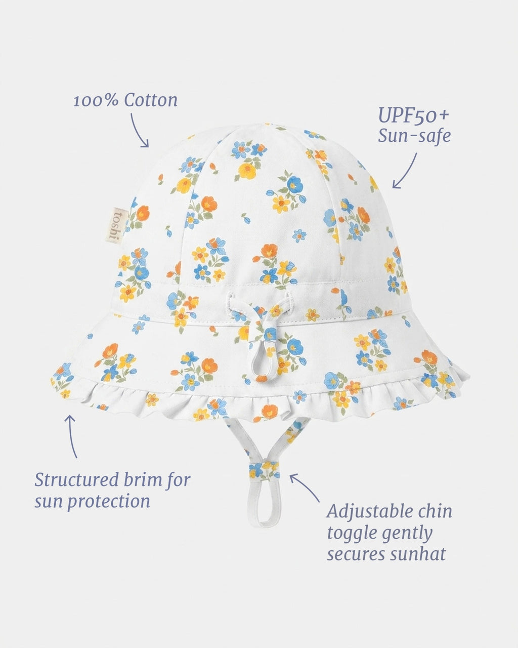 Bell Hat Arcadia Maddie | Vanilla