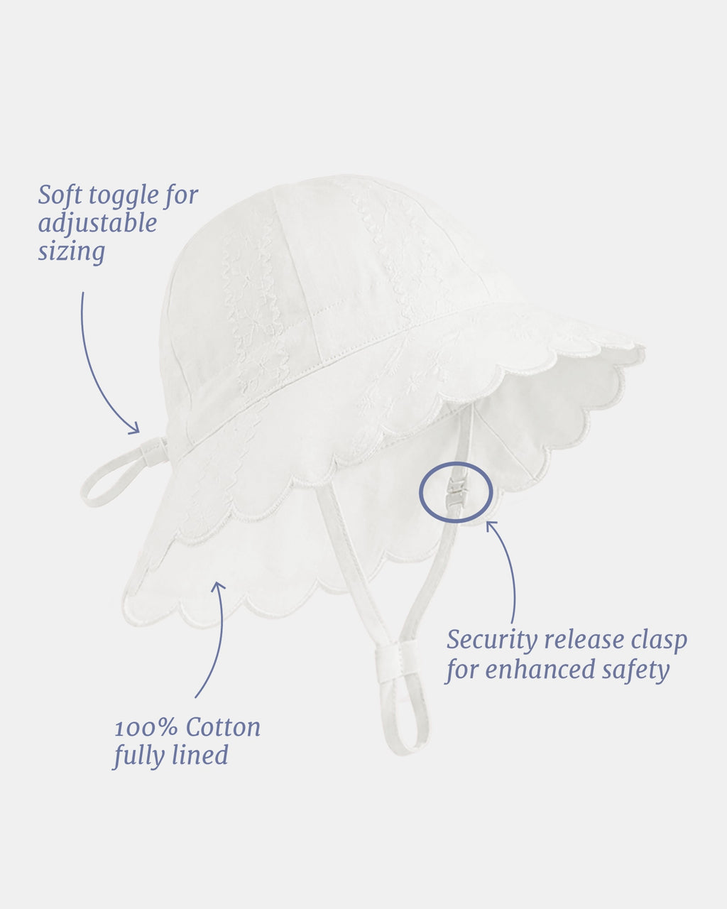 Bell Hat Florence | Vanilla