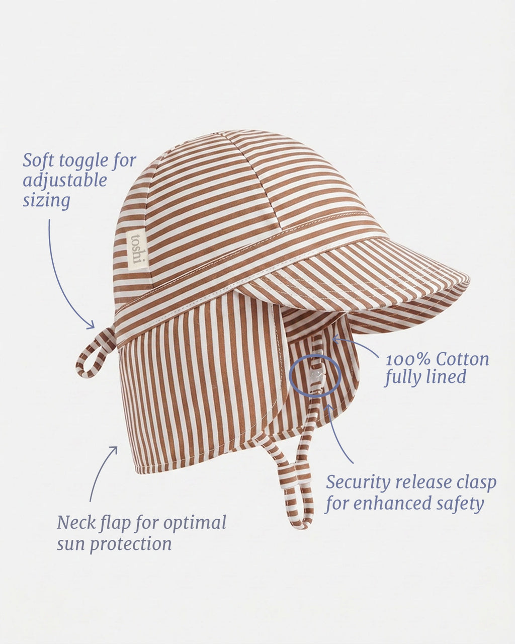Flap Cap Mini | Mocha