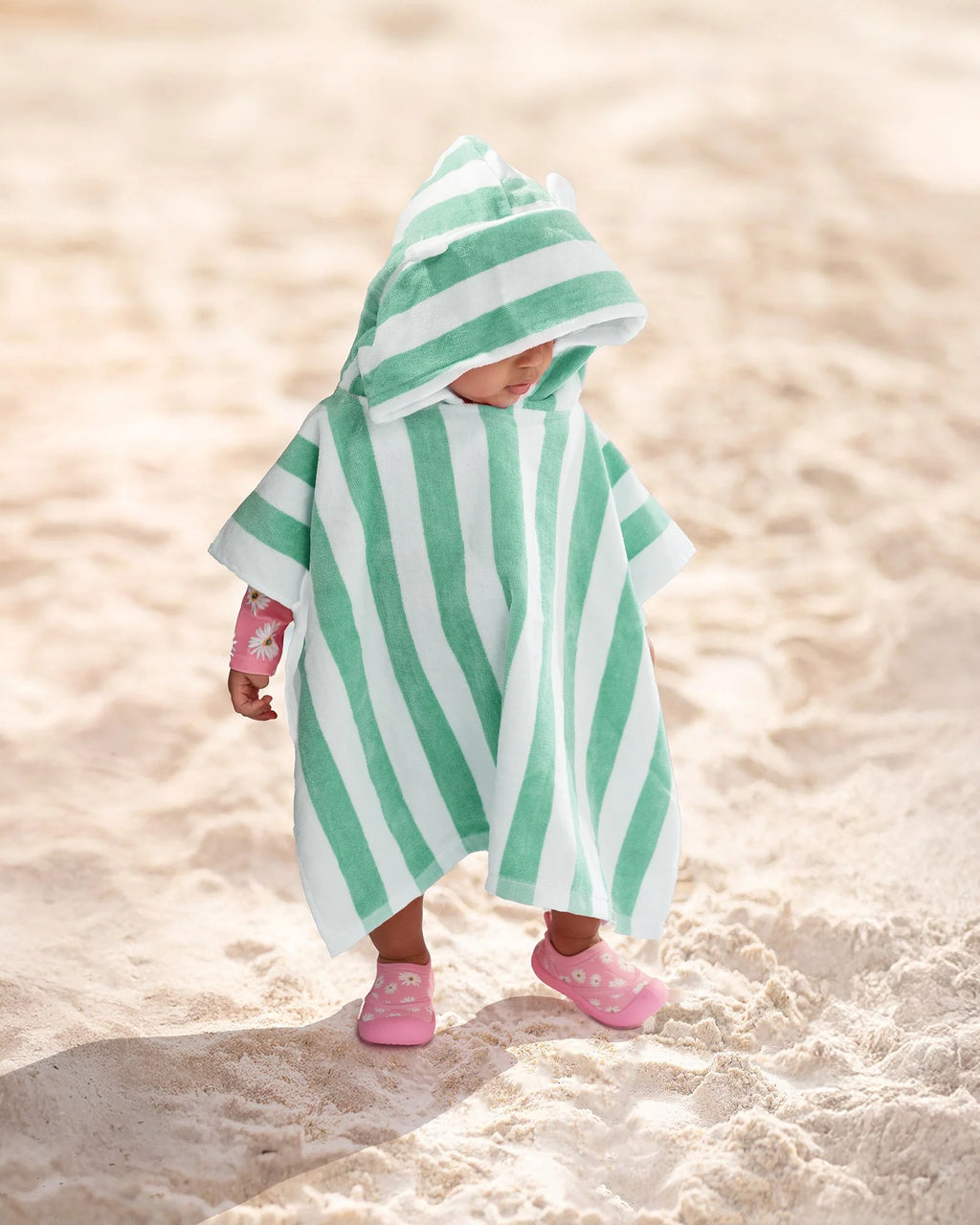 Hooded Towel Beachcomber | Seagrass