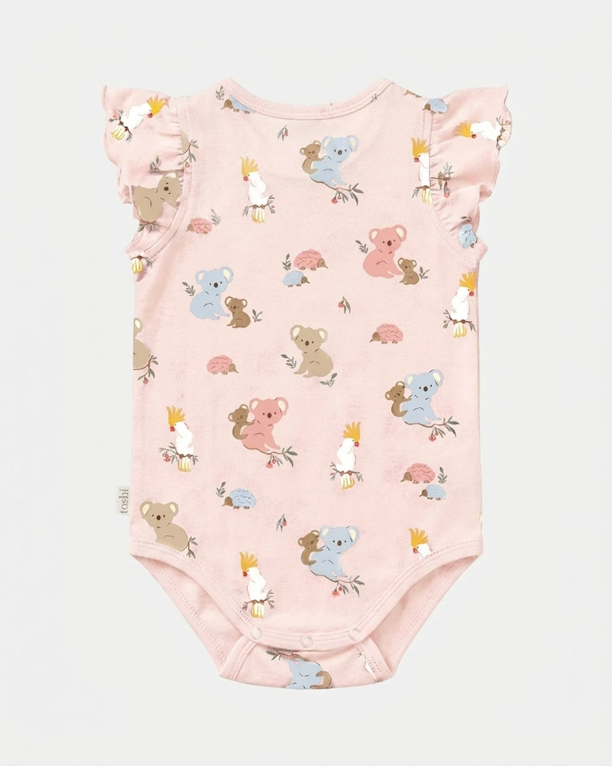 Onesie S/S Frill Arcadia | Gumnut Babies Blossom