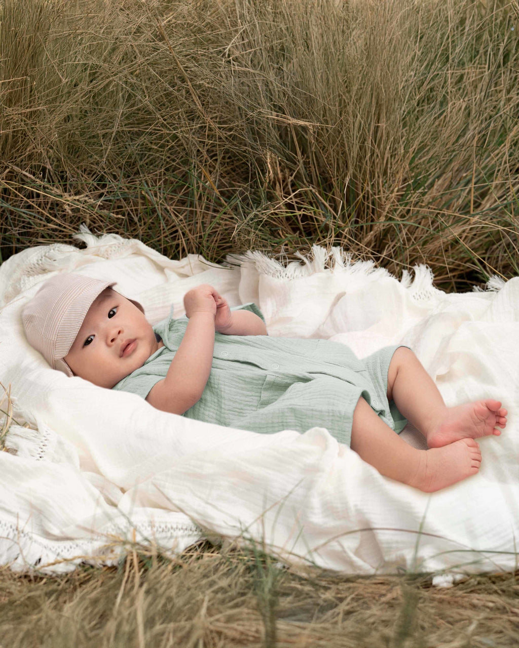 Romper Sammy | Sage