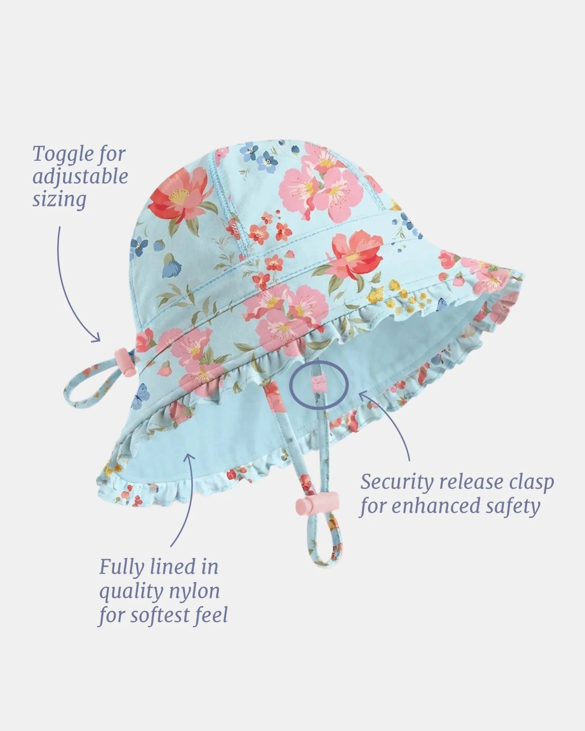 Swim Bell Hat Twinkle | Aqua Garden