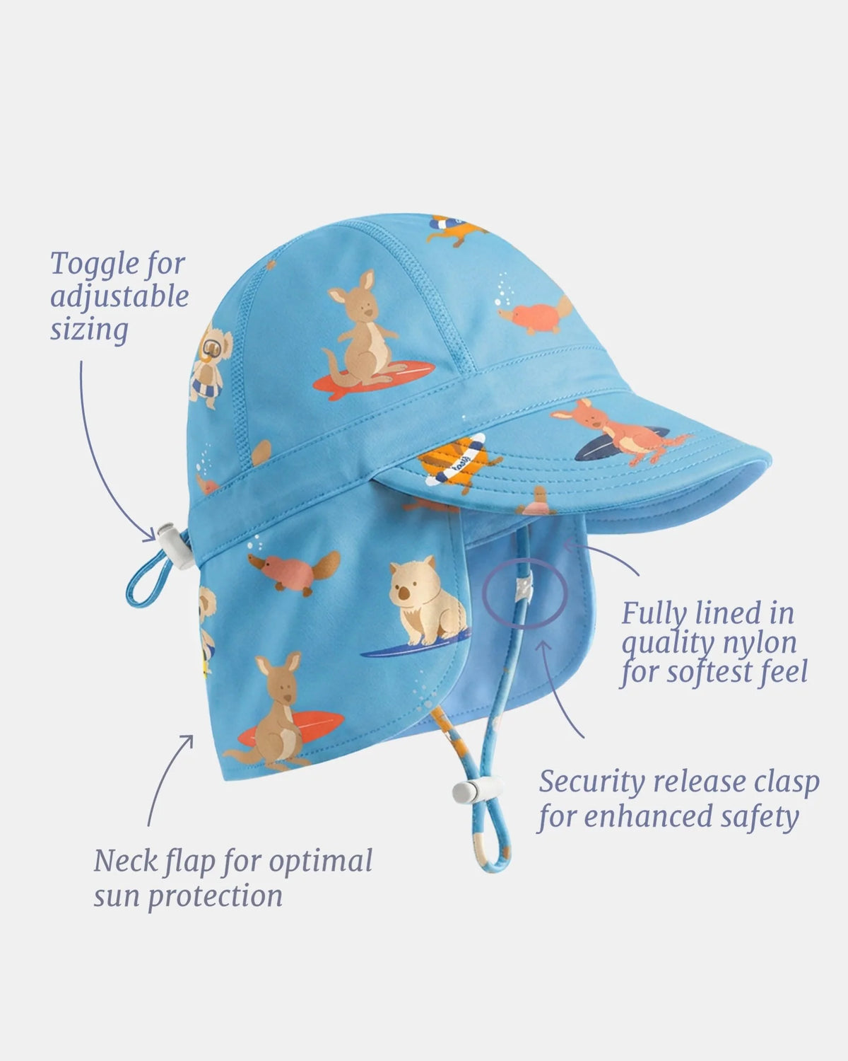 Swim Flap Cap | Pirate Beach Buddies