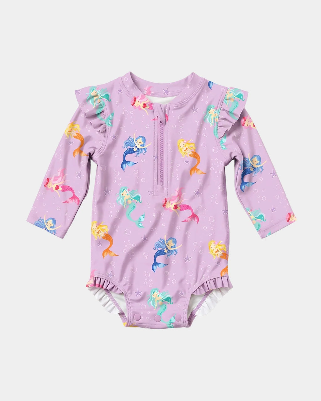 Swim Onesie L/S Twinkle | Princess Mermaid