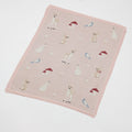 Enchanted Knitted Baby Blanket | Dusky Pink