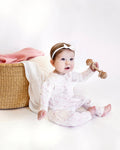 Faye Print Organic Zipsuit