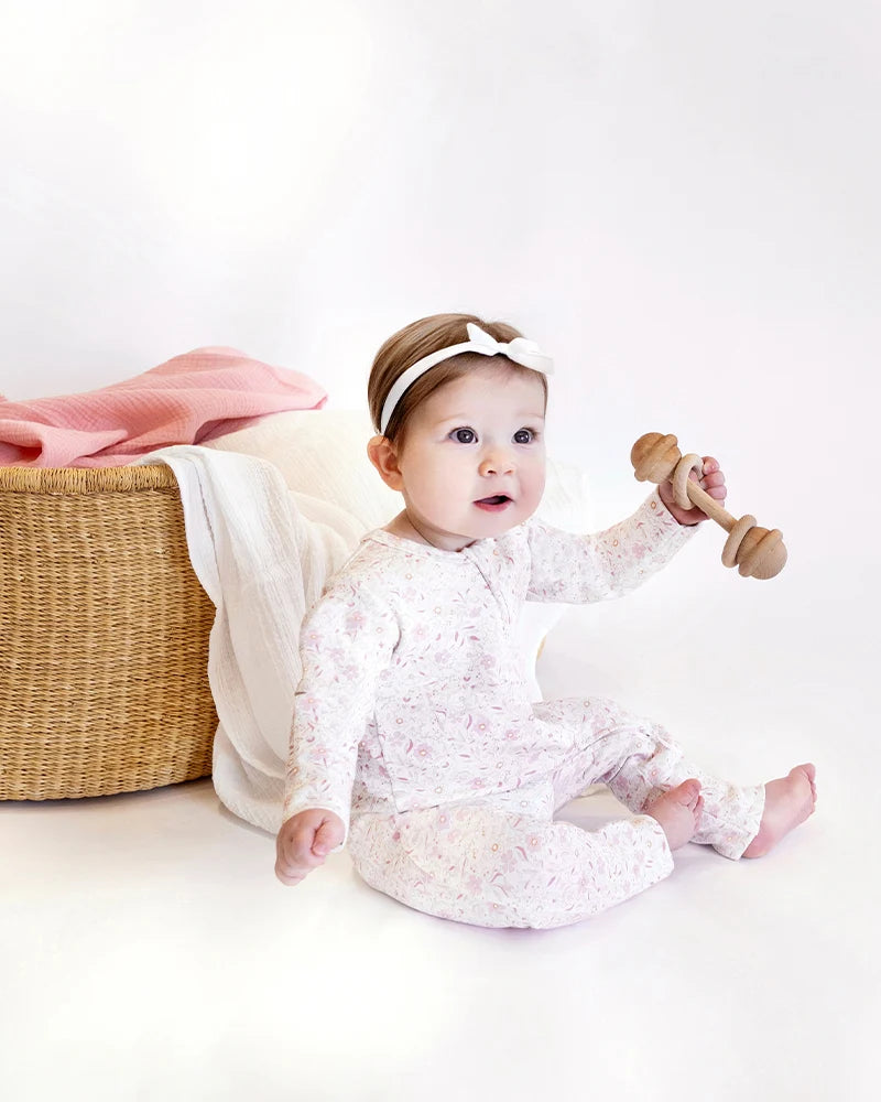 Faye Print Organic Zipsuit