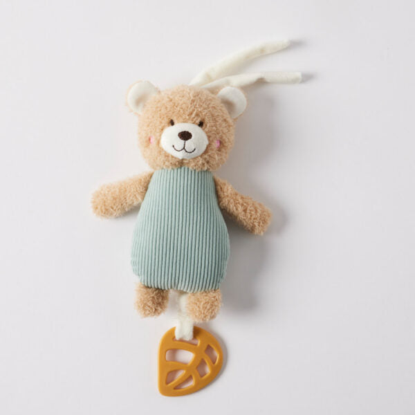 Hugglies Musical Teddy Bear - Sage | Jiggle & Giggle