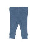 Hunter Plain Rib Leggings - Blue