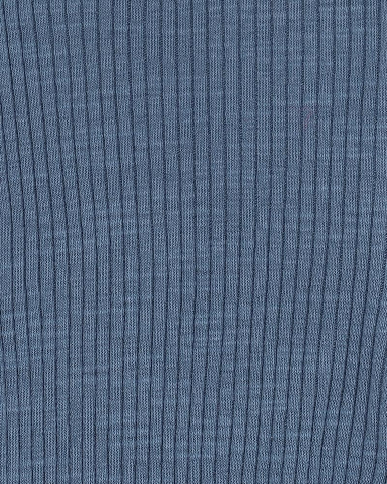 Hunter Plain Rib Leggings - Blue