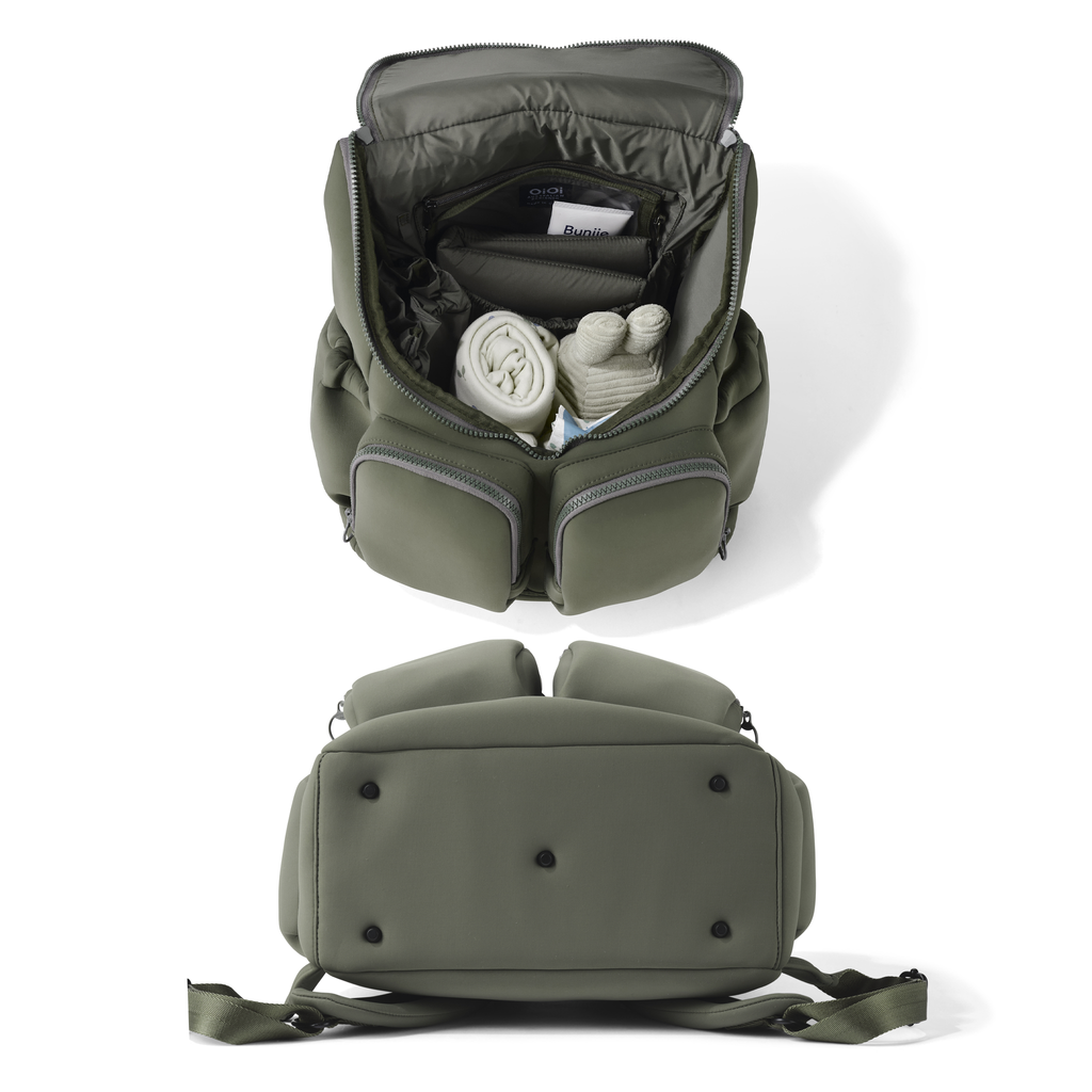 Signature Nappy Backpack - Sage Neoprene | OiOi