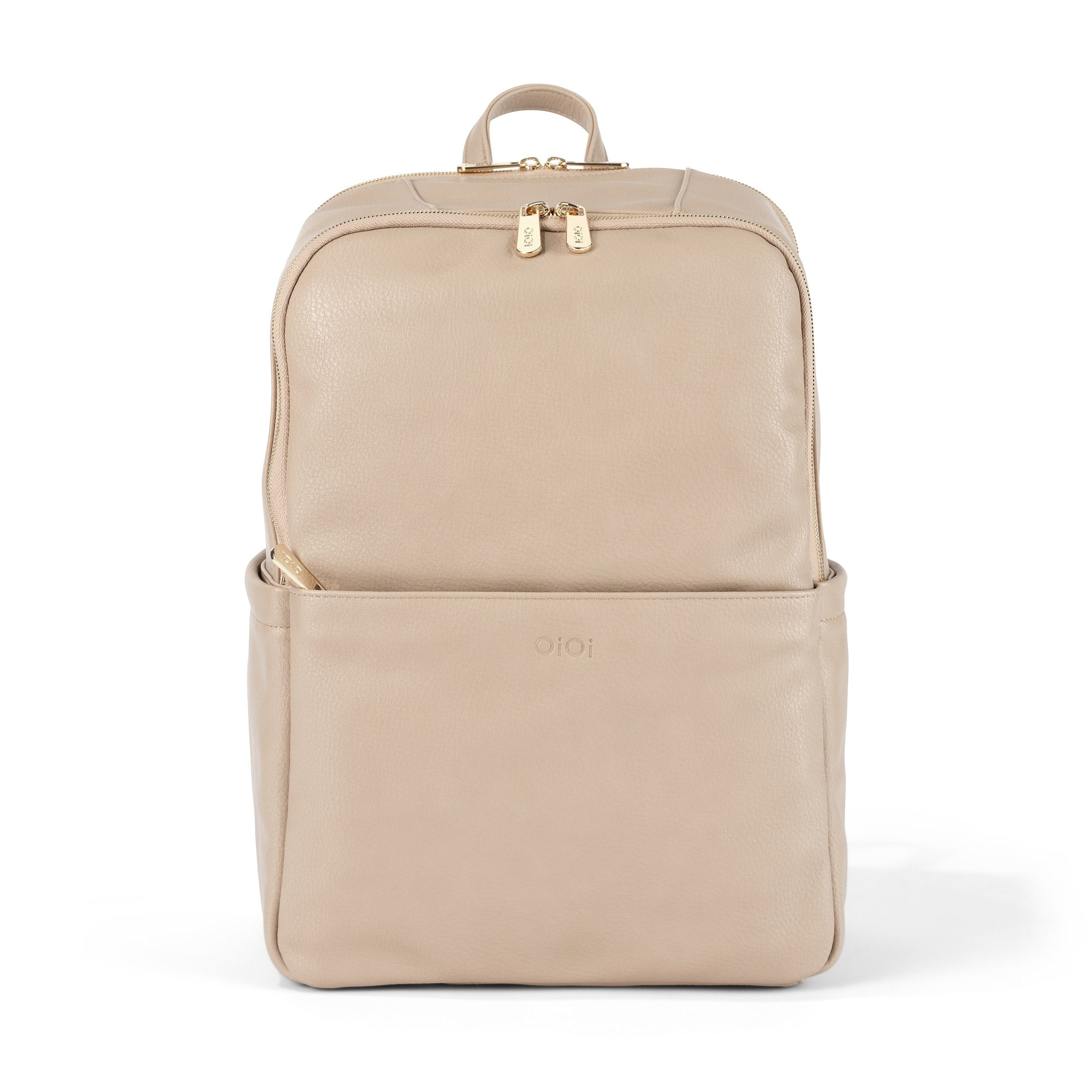 Multitasker Nappy Backpack - Oat Vegan Leather