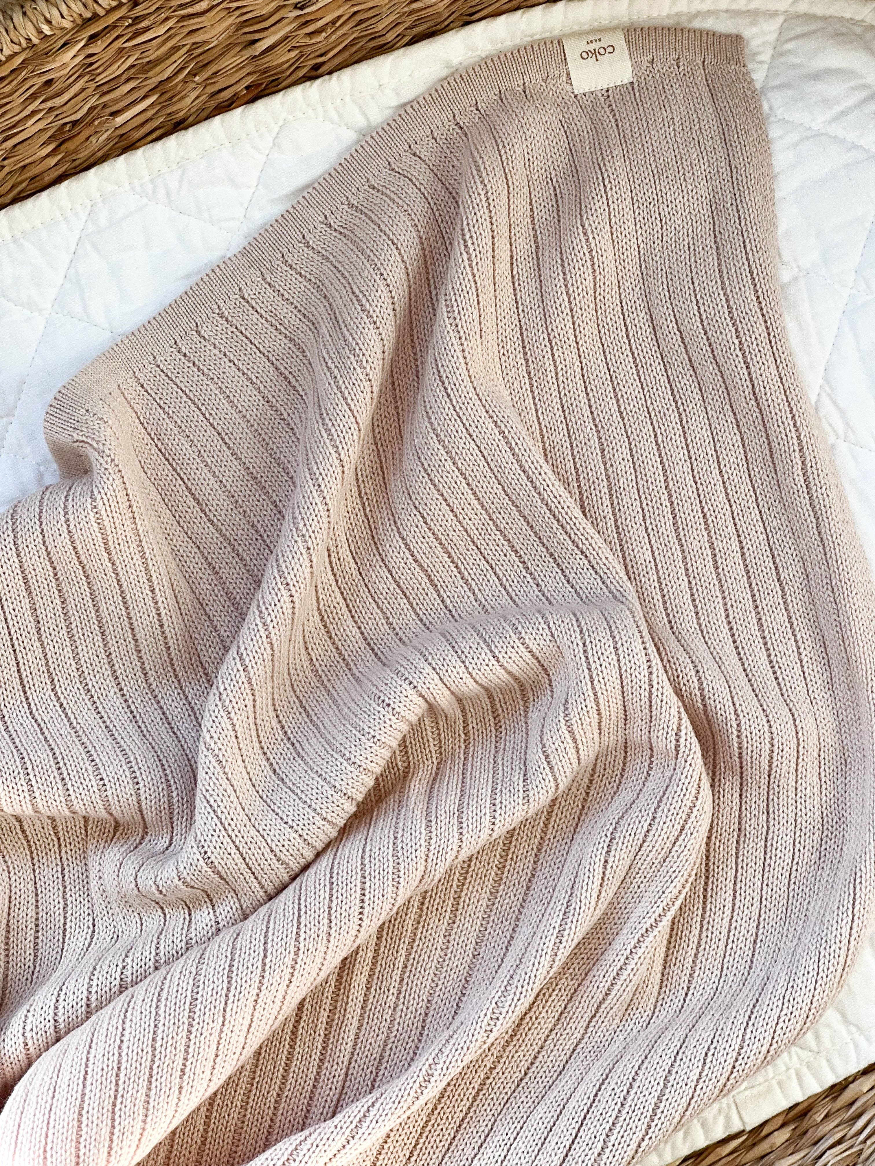 Ribbed Blanket |  Oat