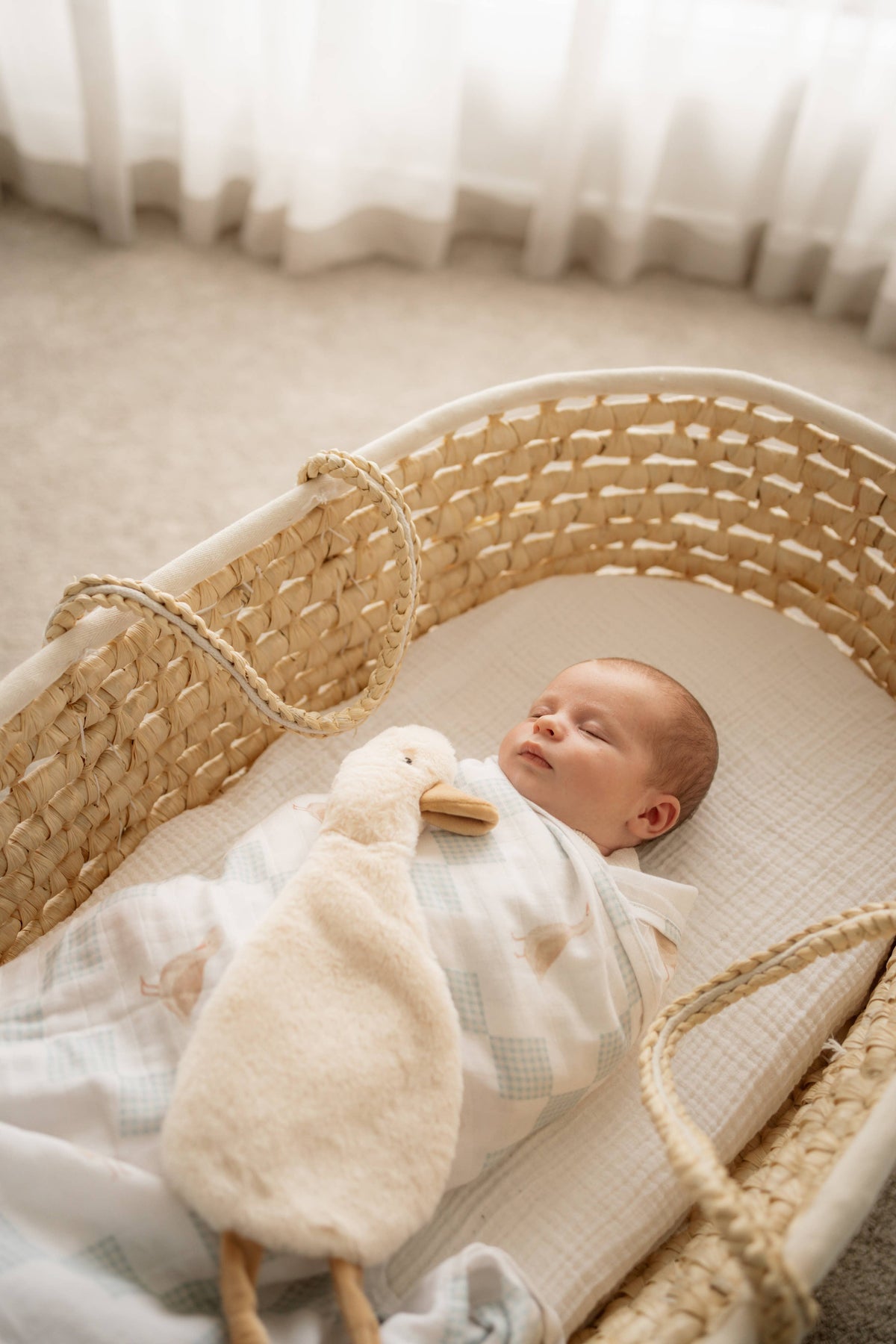 Waddles the Goose Comforter Toy