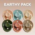 CMC Bubble Dummy 6 Pack | Earthy Pack: Size 1 (NB-6m)
