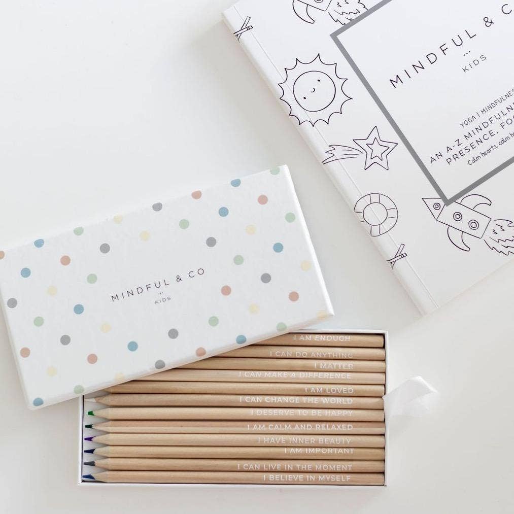 Kids Affirmation Colouring Pencils