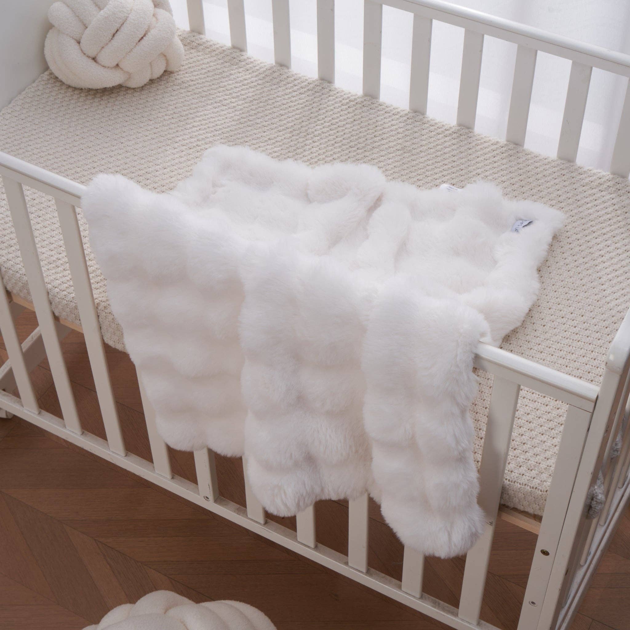 Cloud Bubble Baby Blanket - Ivory