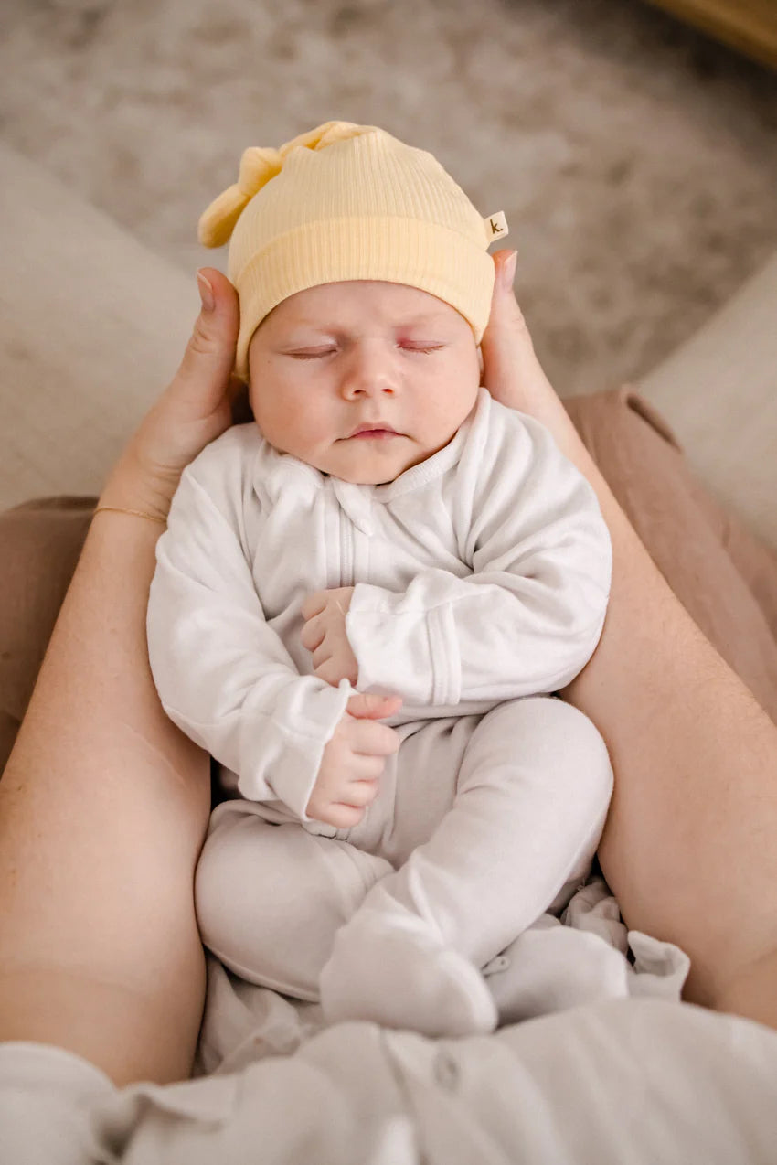 Bamboo Stretch Beanie | Buttercup