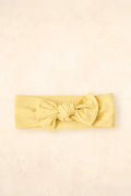 Bamboo Stretch Bow Headband | Buttercup