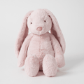 Jiggle & Giggle Plush Bunny | Pink - Large premium baby gift - Baba-lando