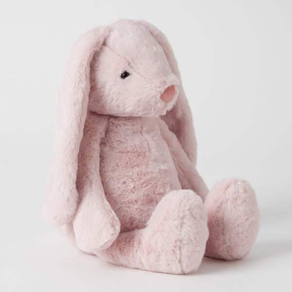 Jiggle & Giggle Plush Bunny | Pink - Large premium baby gift - Baba-lando