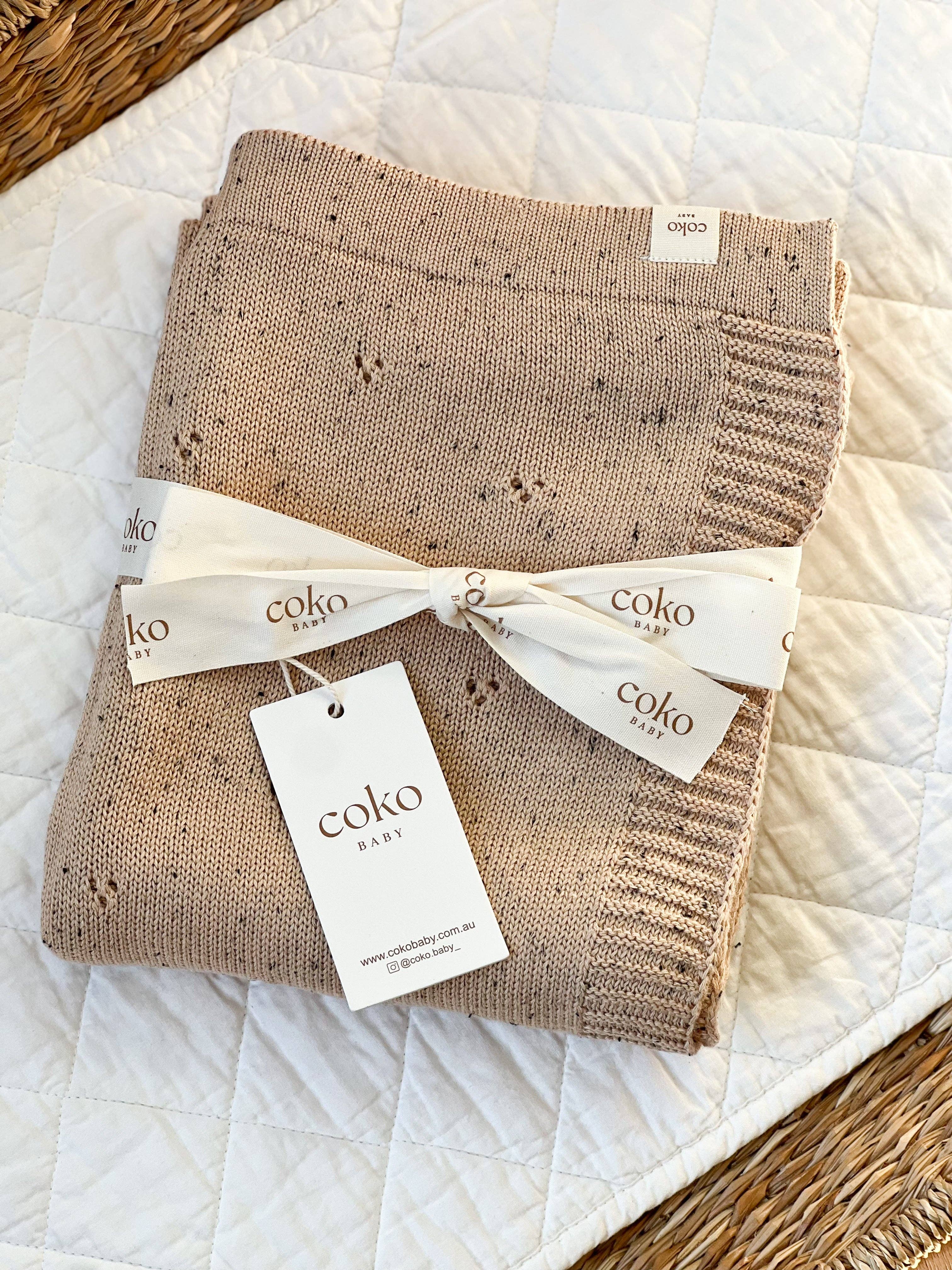 Dreamers Blanket - Biscuit
