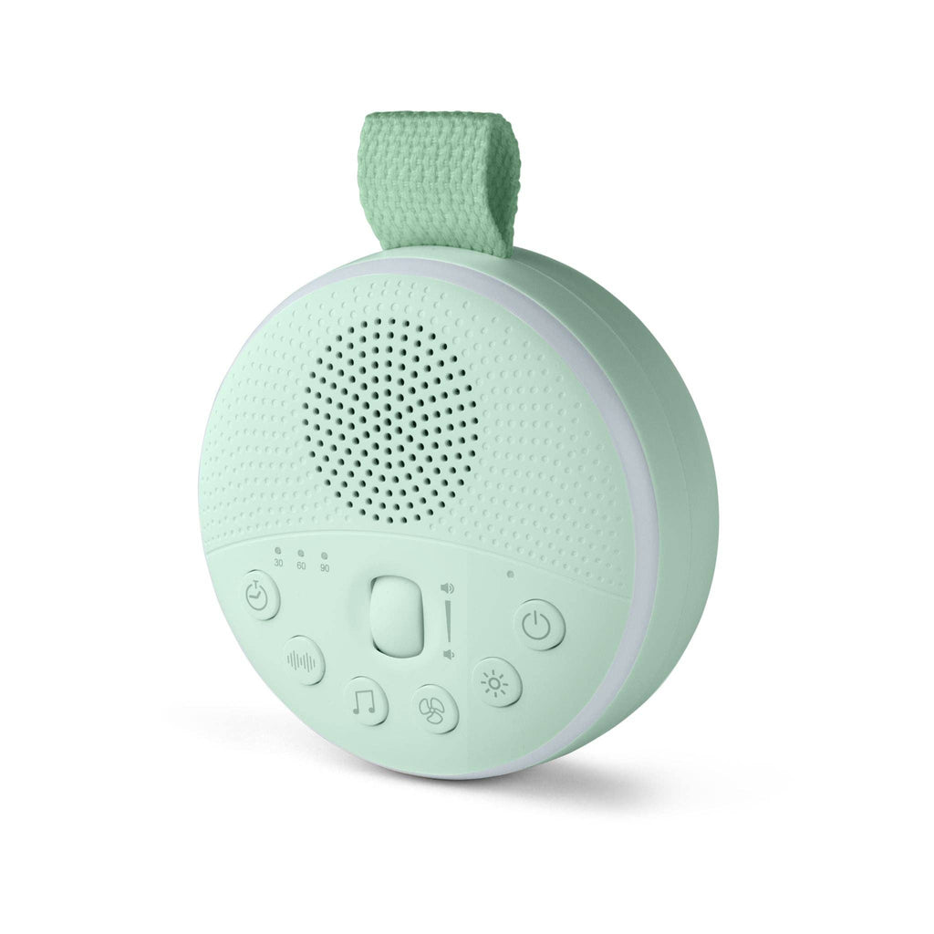 Portable Baby White Noise Machine & Night Light | Cove Green