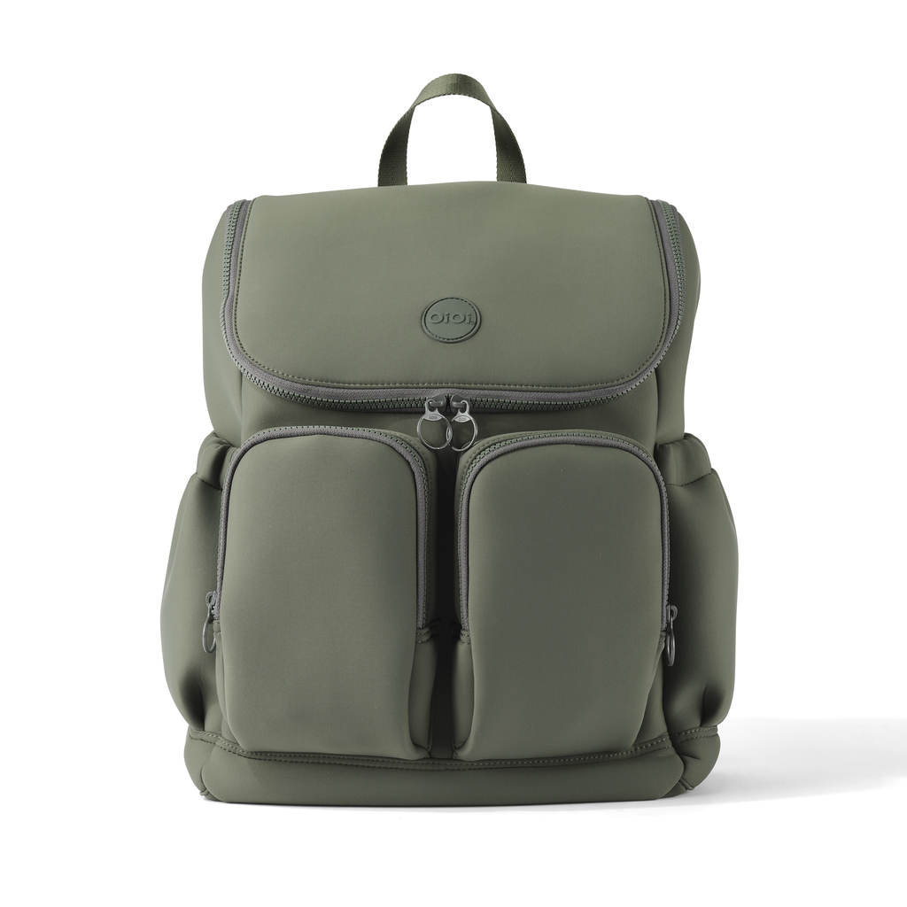 Signature Nappy Backpack - Sage Neoprene | OiOi