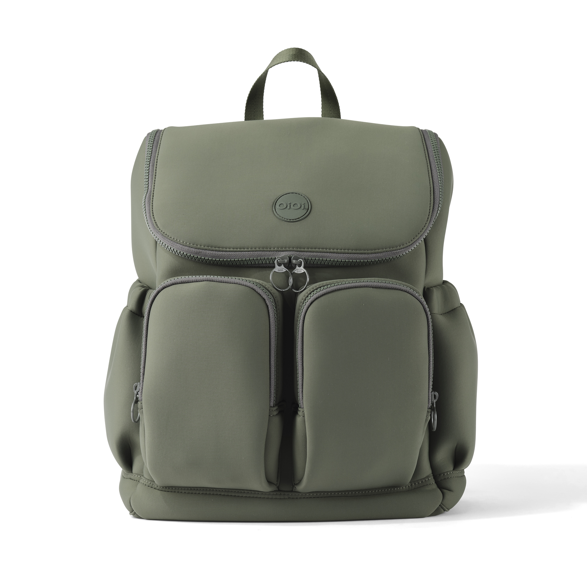 Signature Nappy Backpack - Sage Neoprene | OiOi