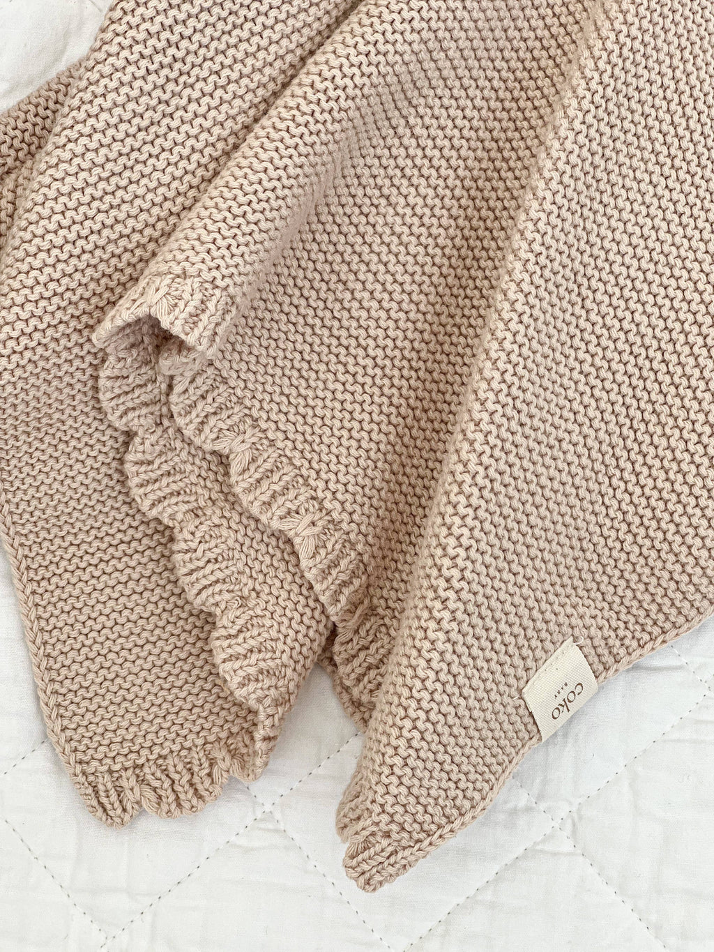 Heirloom Bunny Comforter | Oat