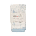 Dusty Blue Vintage Farm Baby Washcloths | 2 Pack