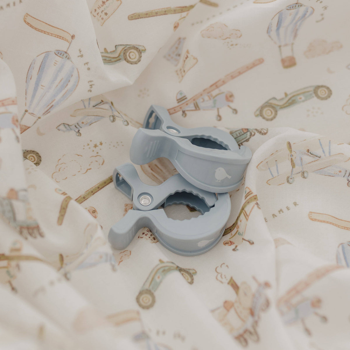 Vintage Transport | Muslin Wrap & Pram Clip Set