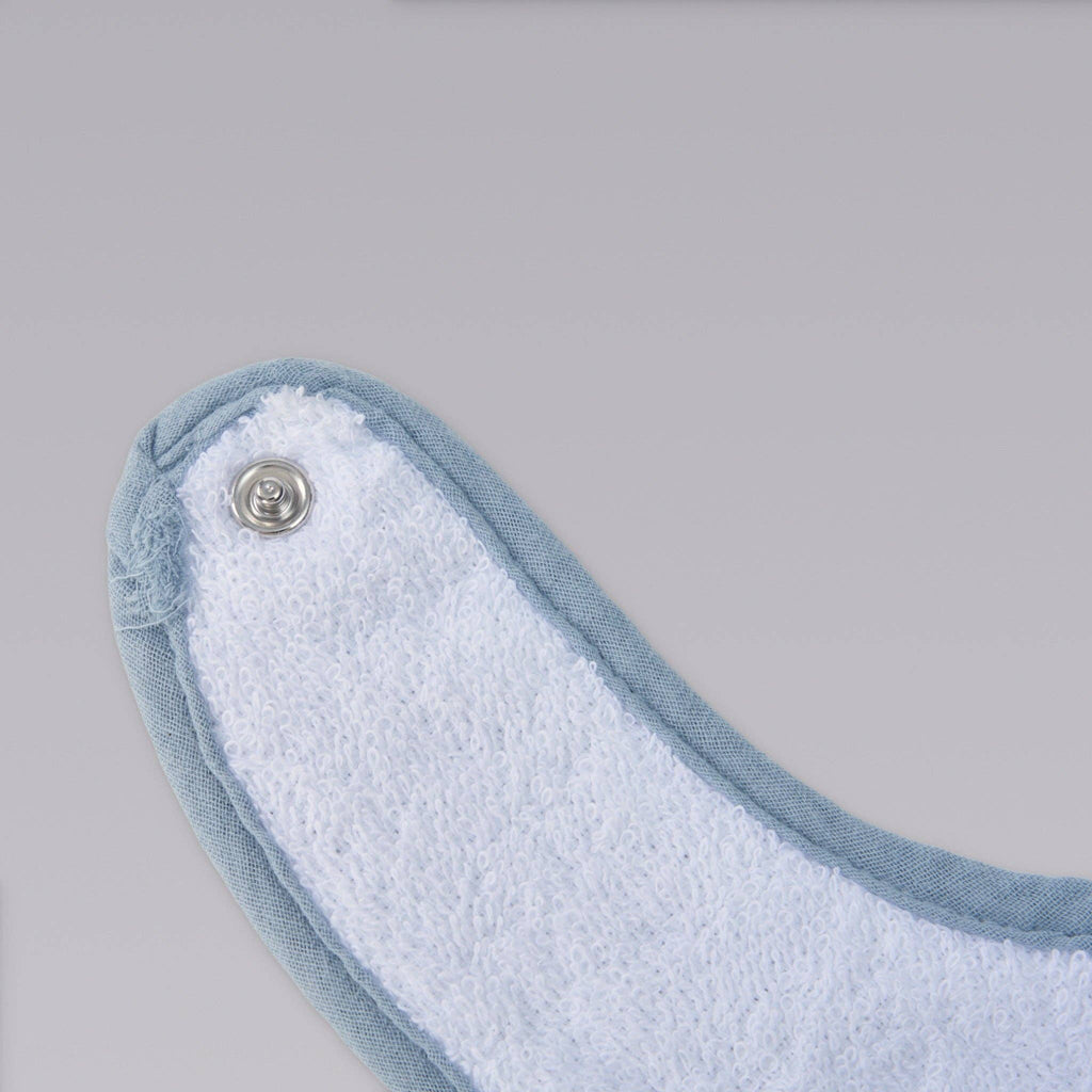 Organic Muslin Baby Bibs | Earth and Sky 5 Pack