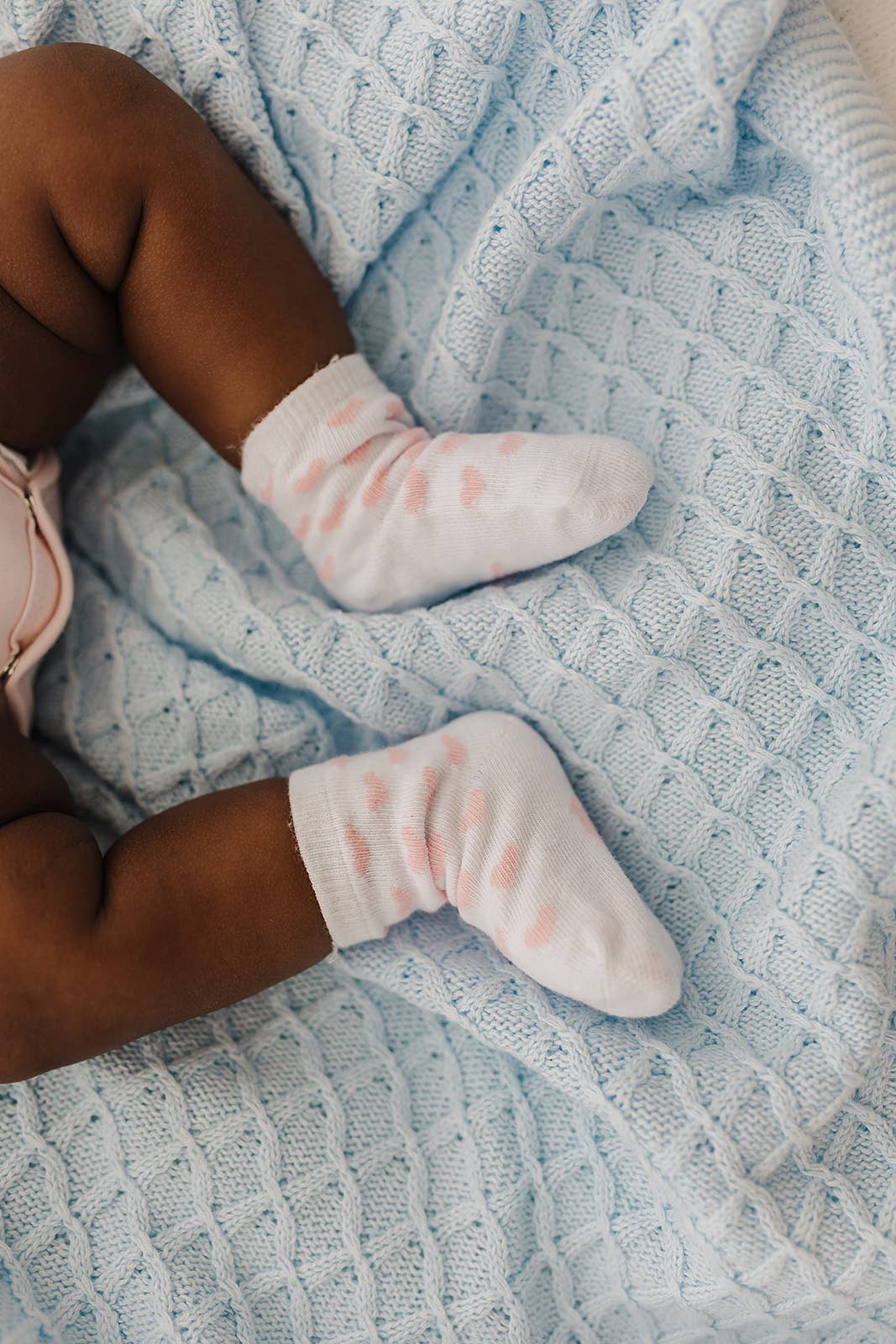 Pink Stripes, Spots & Hearts socks | 3 pack