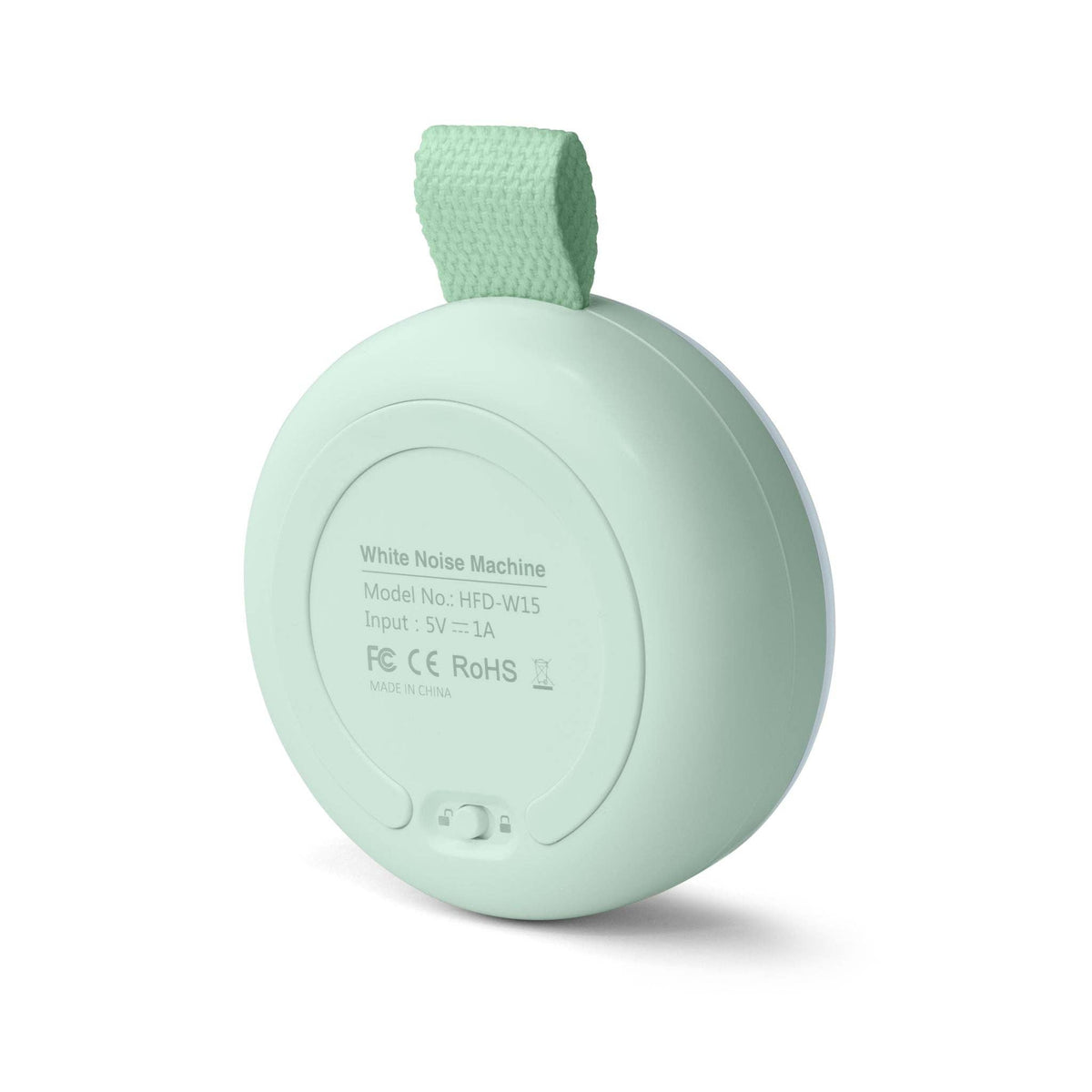 Portable Baby White Noise Machine & Night Light | Cove Green